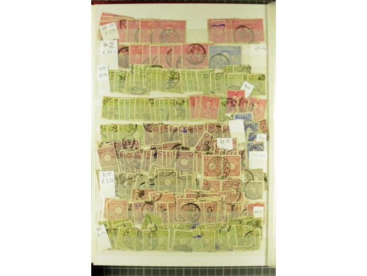 1875/1980, postfrische und gestempelte Partie in 9 Alben, meist moderne Ausgaben