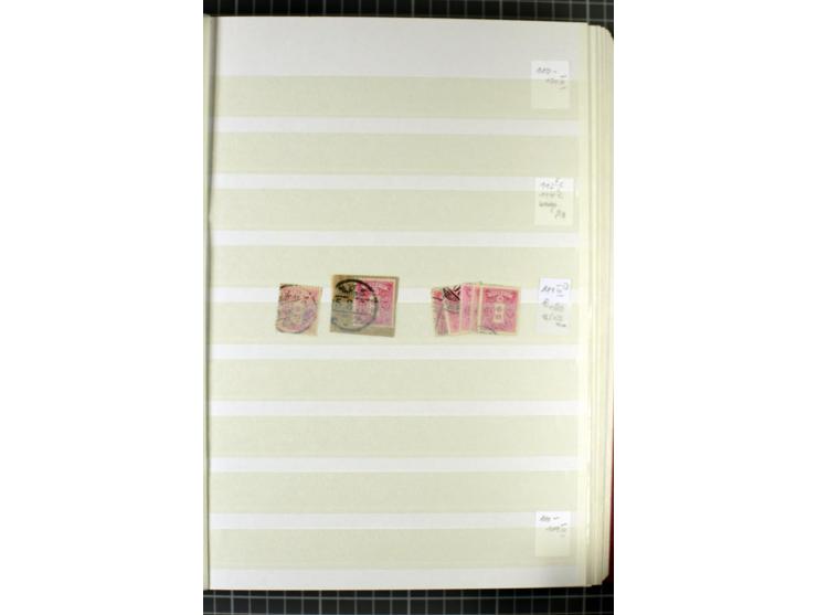 1875/1980, postfrische und gestempelte Partie in 9 Alben, meist moderne Ausgaben