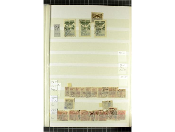1875/1980, postfrische und gestempelte Partie in 9 Alben, meist moderne Ausgaben
