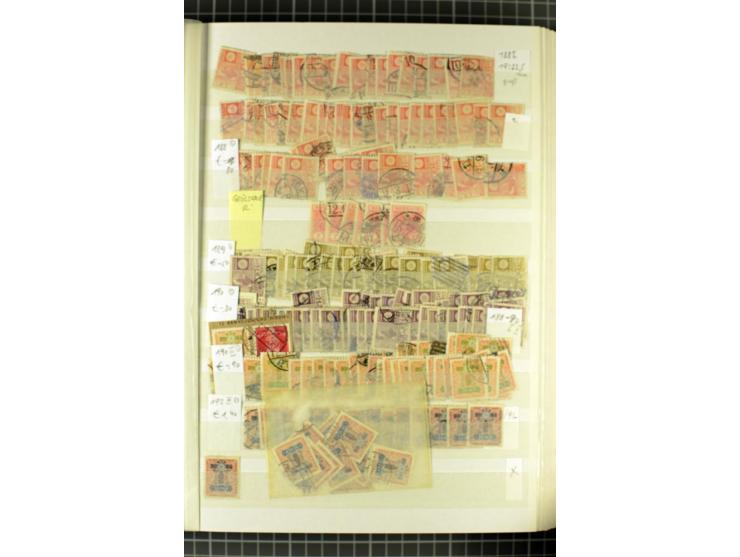 1875/1980, postfrische und gestempelte Partie in 9 Alben, meist moderne Ausgaben