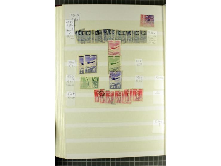 1875/1980, postfrische und gestempelte Partie in 9 Alben, meist moderne Ausgaben