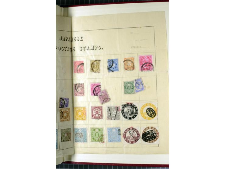 1875/1980, postfrische und gestempelte Partie in 9 Alben, meist moderne Ausgaben