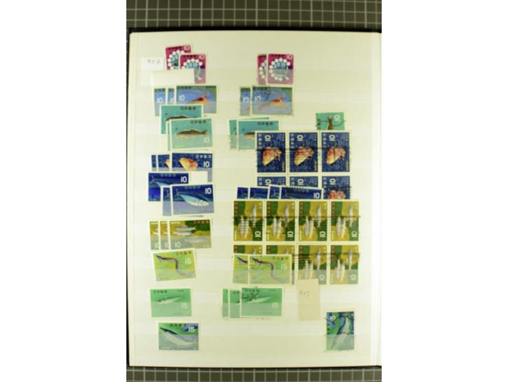 1875/1980, postfrische und gestempelte Partie in 9 Alben, meist moderne Ausgaben