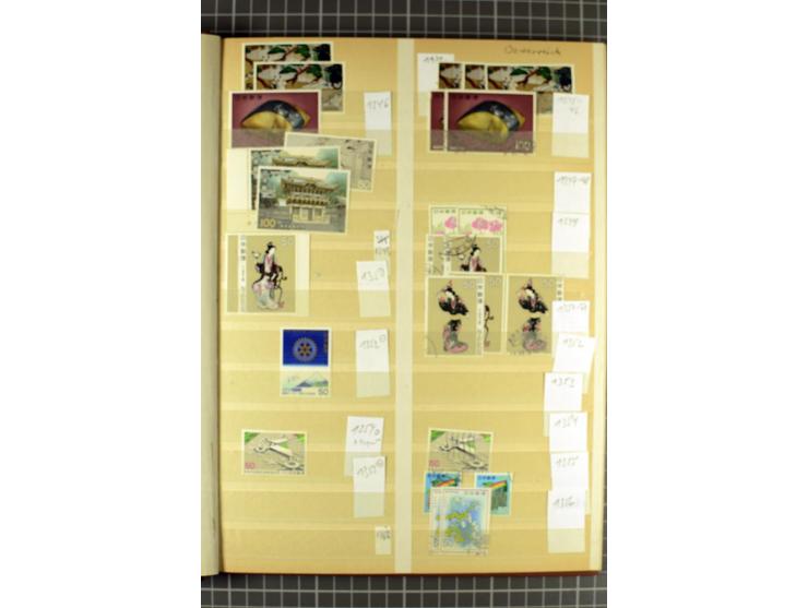 1875/1980, postfrische und gestempelte Partie in 9 Alben, meist moderne Ausgaben
