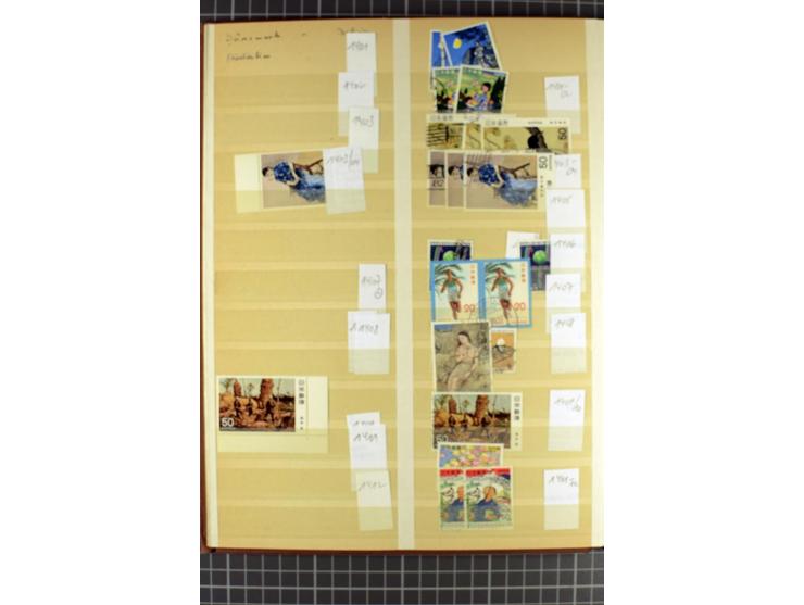 1875/1980, postfrische und gestempelte Partie in 9 Alben, meist moderne Ausgaben