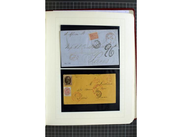 1851/1964, überwiegend gestempelte Sammlung mit vielen mittleren und besseren Ausgaben, teils mehrfach gesammelt, dazu etlich