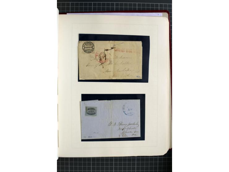 1851/1964, überwiegend gestempelte Sammlung mit vielen mittleren und besseren Ausgaben, teils mehrfach gesammelt, dazu etlich