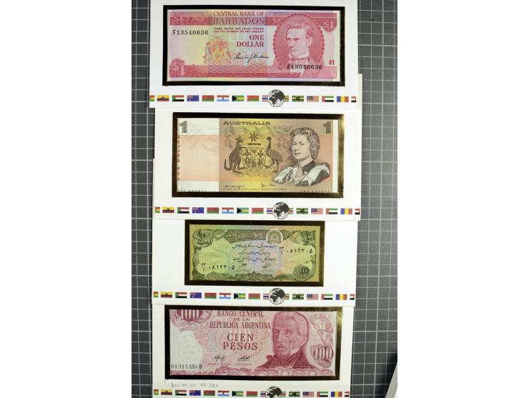 1875/1980, interessante Partie mit Tütenware, Ganzsachen, Numisbriefen und Banknoten