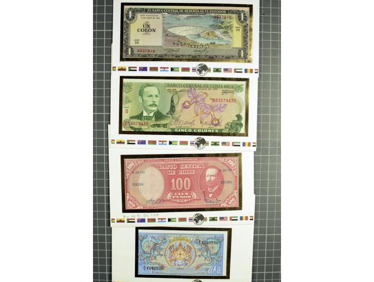 1875/1980, interessante Partie mit Tütenware, Ganzsachen, Numisbriefen und Banknoten