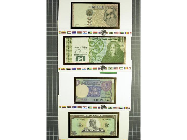 1875/1980, interessante Partie mit Tütenware, Ganzsachen, Numisbriefen und Banknoten