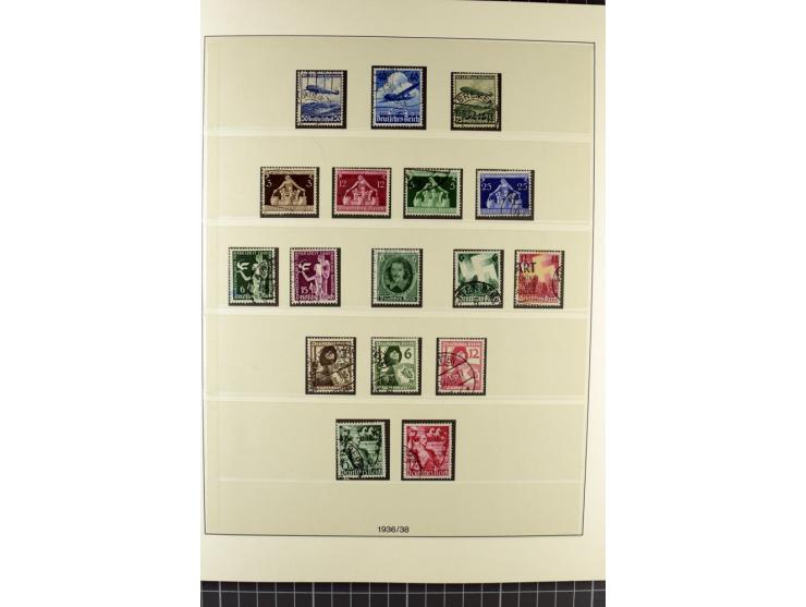 1919/2000, postfrischer, ungebrauchter und gestempelter Posten mit Sammlungen Dt. Reich, Französische Zone, Neusaar, Bund, Be