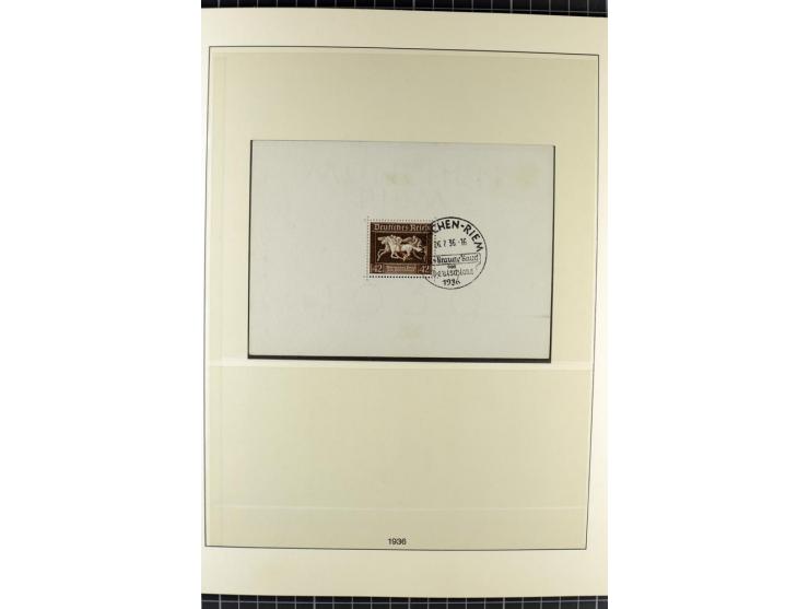 1919/2000, postfrischer, ungebrauchter und gestempelter Posten mit Sammlungen Dt. Reich, Französische Zone, Neusaar, Bund, Be