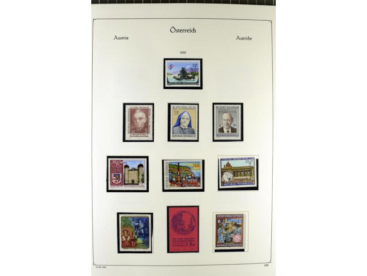 1919/2000, postfrischer, ungebrauchter und gestempelter Posten mit Sammlungen Dt. Reich, Französische Zone, Neusaar, Bund, Be