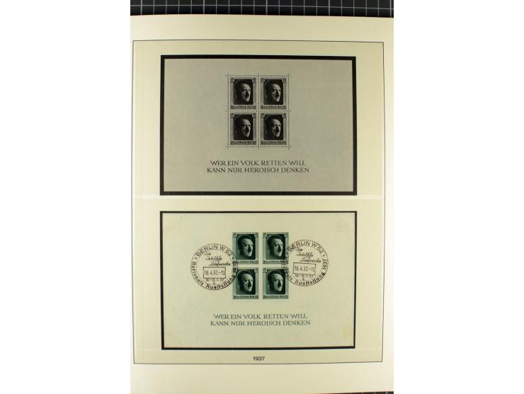 1919/2000, postfrischer, ungebrauchter und gestempelter Posten mit Sammlungen Dt. Reich, Französische Zone, Neusaar, Bund, Be
