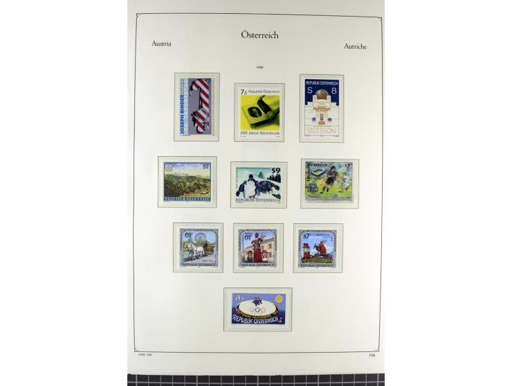 1919/2000, postfrischer, ungebrauchter und gestempelter Posten mit Sammlungen Dt. Reich, Französische Zone, Neusaar, Bund, Be