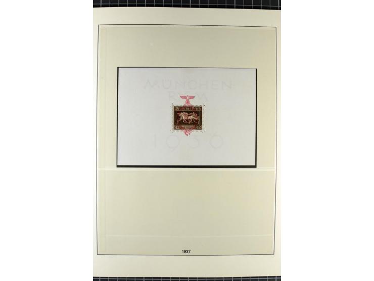 1919/2000, postfrischer, ungebrauchter und gestempelter Posten mit Sammlungen Dt. Reich, Französische Zone, Neusaar, Bund, Be