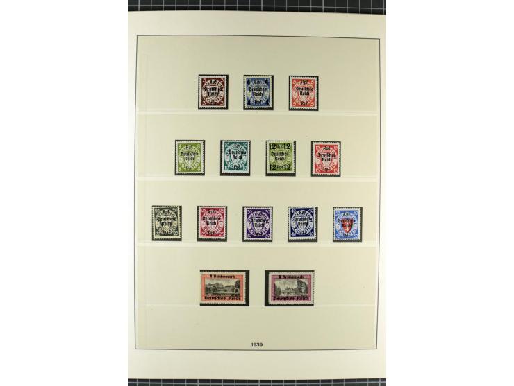1919/2000, postfrischer, ungebrauchter und gestempelter Posten mit Sammlungen Dt. Reich, Französische Zone, Neusaar, Bund, Be