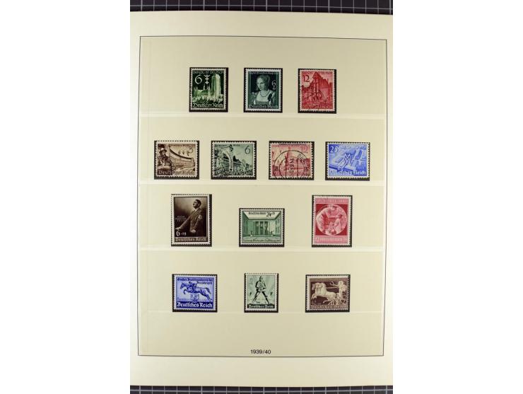1919/2000, postfrischer, ungebrauchter und gestempelter Posten mit Sammlungen Dt. Reich, Französische Zone, Neusaar, Bund, Be