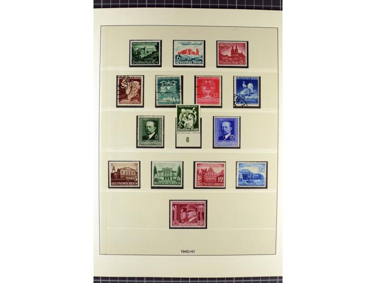 1919/2000, postfrischer, ungebrauchter und gestempelter Posten mit Sammlungen Dt. Reich, Französische Zone, Neusaar, Bund, Be