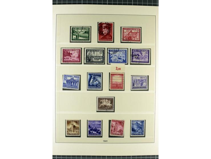 1919/2000, postfrischer, ungebrauchter und gestempelter Posten mit Sammlungen Dt. Reich, Französische Zone, Neusaar, Bund, Be