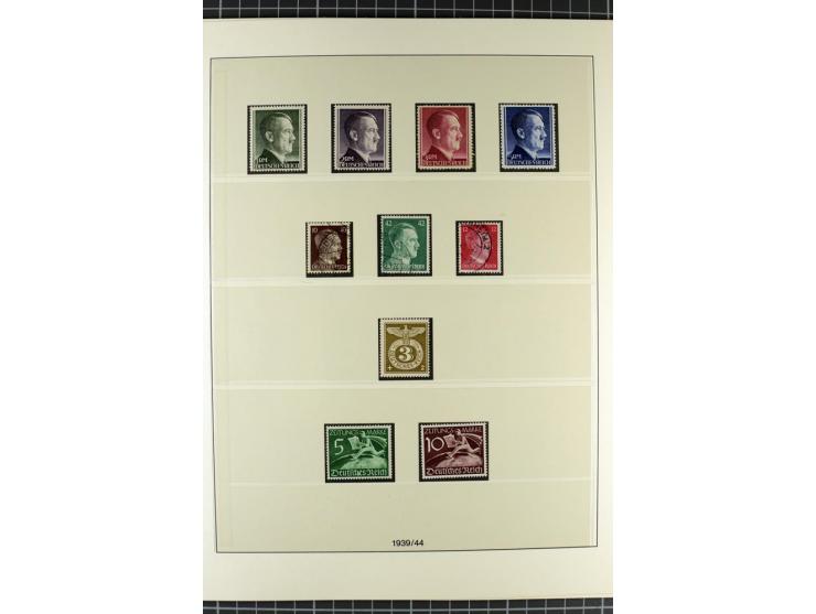 1919/2000, postfrischer, ungebrauchter und gestempelter Posten mit Sammlungen Dt. Reich, Französische Zone, Neusaar, Bund, Be