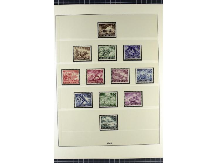 1919/2000, postfrischer, ungebrauchter und gestempelter Posten mit Sammlungen Dt. Reich, Französische Zone, Neusaar, Bund, Be