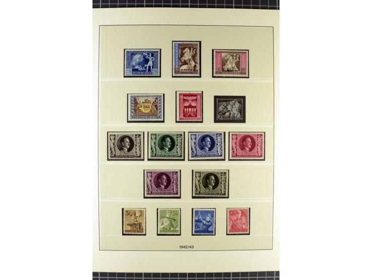 1919/2000, postfrischer, ungebrauchter und gestempelter Posten mit Sammlungen Dt. Reich, Französische Zone, Neusaar, Bund, Be