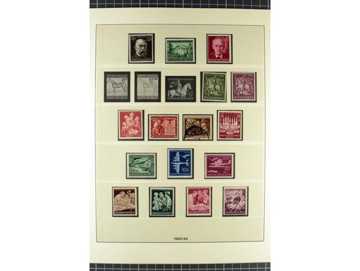 1919/2000, postfrischer, ungebrauchter und gestempelter Posten mit Sammlungen Dt. Reich, Französische Zone, Neusaar, Bund, Be