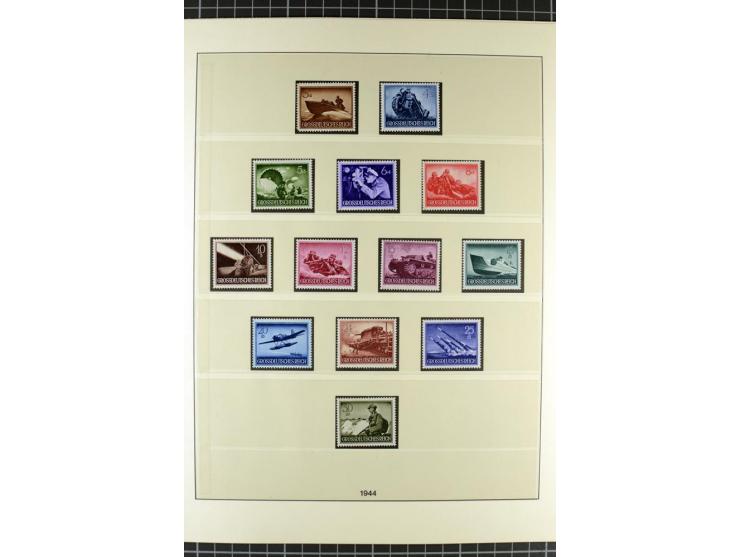 1919/2000, postfrischer, ungebrauchter und gestempelter Posten mit Sammlungen Dt. Reich, Französische Zone, Neusaar, Bund, Be