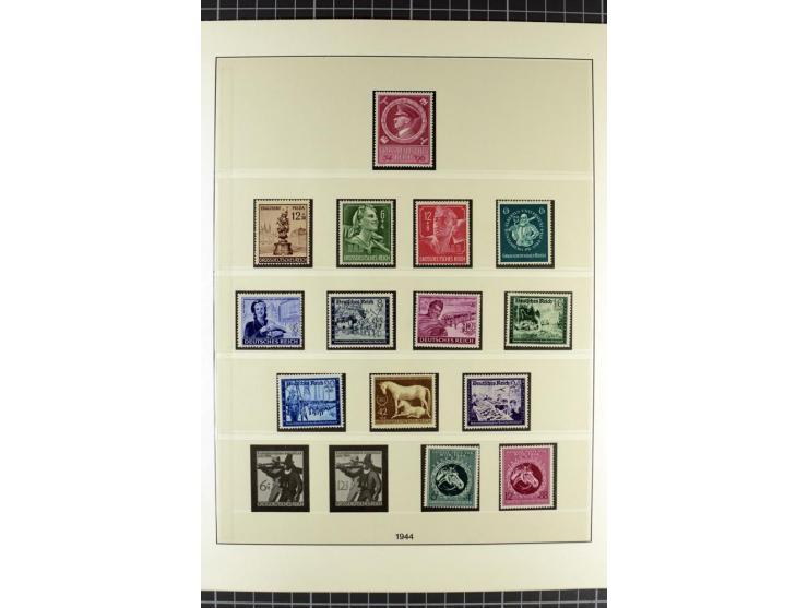 1919/2000, postfrischer, ungebrauchter und gestempelter Posten mit Sammlungen Dt. Reich, Französische Zone, Neusaar, Bund, Be