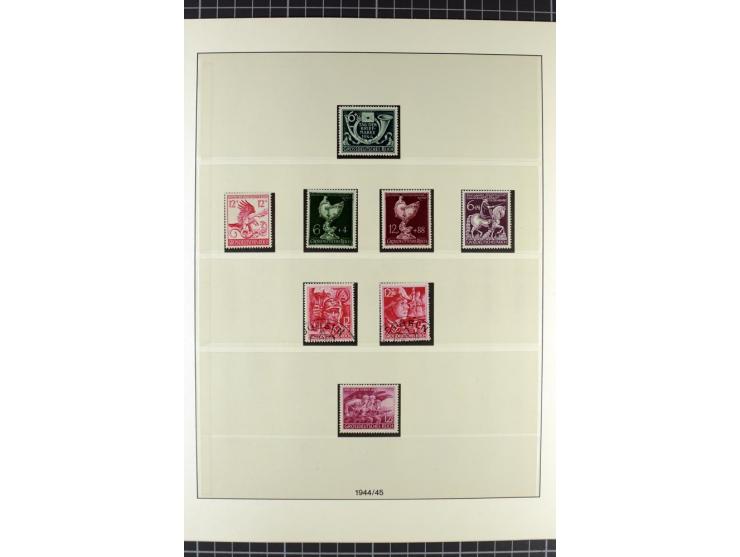 1919/2000, postfrischer, ungebrauchter und gestempelter Posten mit Sammlungen Dt. Reich, Französische Zone, Neusaar, Bund, Be