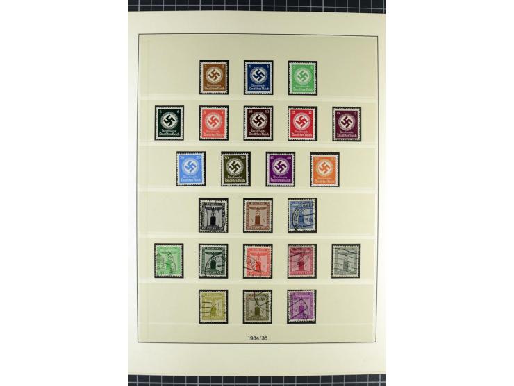 1919/2000, postfrischer, ungebrauchter und gestempelter Posten mit Sammlungen Dt. Reich, Französische Zone, Neusaar, Bund, Be