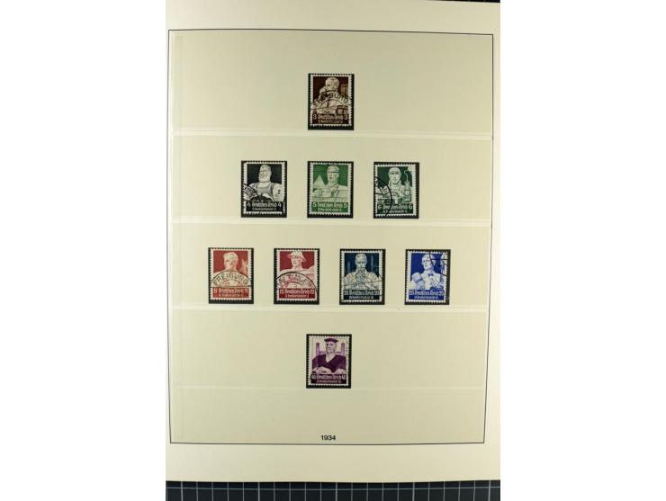 1919/2000, postfrischer, ungebrauchter und gestempelter Posten mit Sammlungen Dt. Reich, Französische Zone, Neusaar, Bund, Be