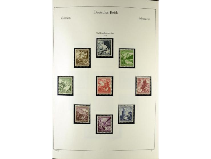 1919/2000, postfrischer, ungebrauchter und gestempelter Posten mit Sammlungen Dt. Reich, Französische Zone, Neusaar, Bund, Be