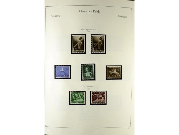 1919/2000, postfrischer, ungebrauchter und gestempelter Posten mit Sammlungen Dt. Reich, Französische Zone, Neusaar, Bund, Be