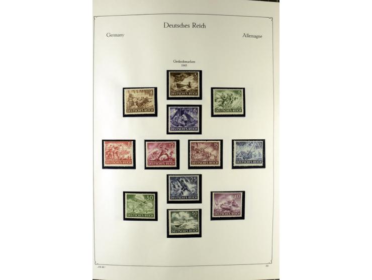 1919/2000, postfrischer, ungebrauchter und gestempelter Posten mit Sammlungen Dt. Reich, Französische Zone, Neusaar, Bund, Be