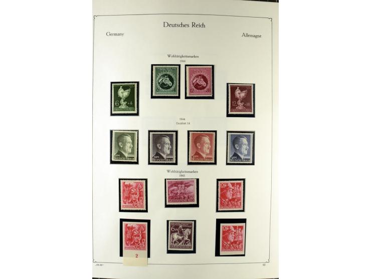 1919/2000, postfrischer, ungebrauchter und gestempelter Posten mit Sammlungen Dt. Reich, Französische Zone, Neusaar, Bund, Be