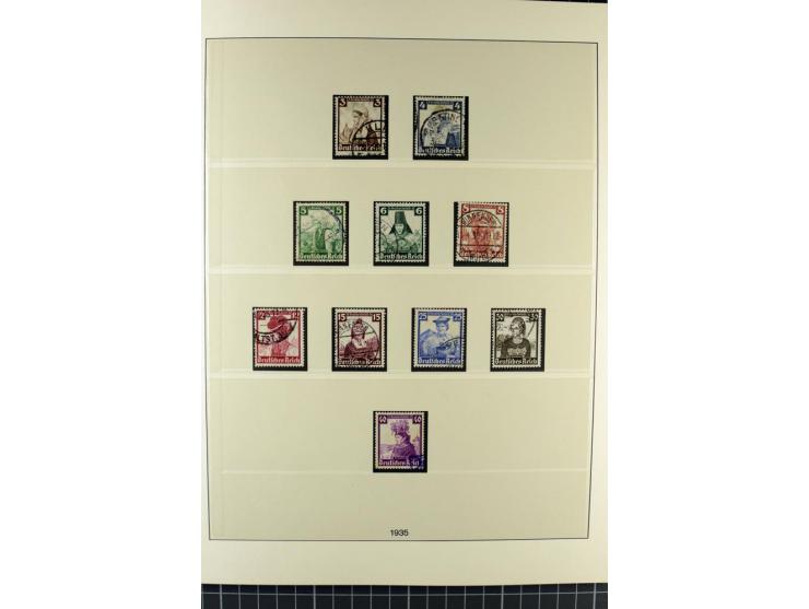 1919/2000, postfrischer, ungebrauchter und gestempelter Posten mit Sammlungen Dt. Reich, Französische Zone, Neusaar, Bund, Be