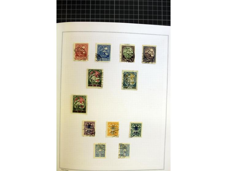 1918/40, ungebrauchte/postfrische und gestempelte Sammlung, dabei Estland mit provisorischen Stempeln, außerdem Mi.-Nr. 46-47