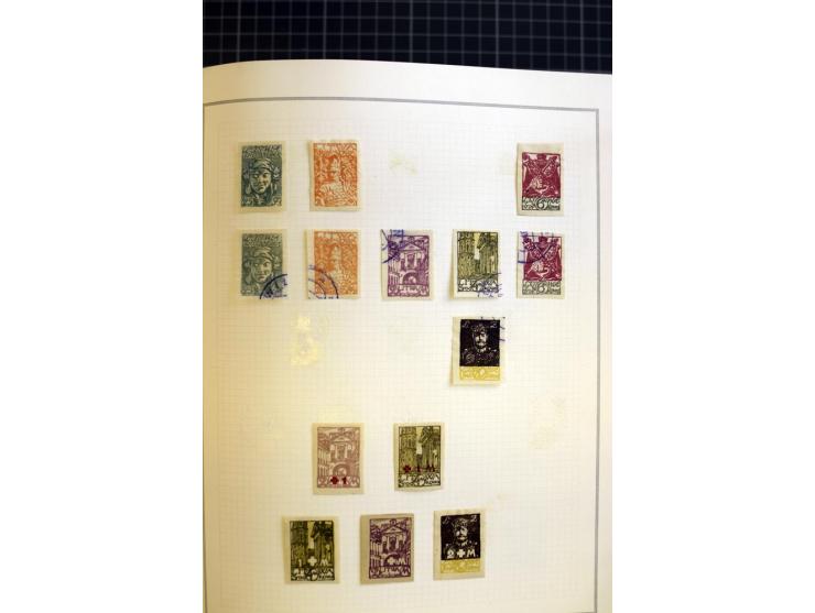 1918/40, ungebrauchte/postfrische und gestempelte Sammlung, dabei Estland mit provisorischen Stempeln, außerdem Mi.-Nr. 46-47