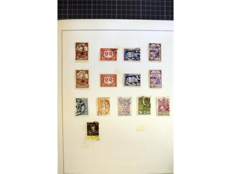 1918/40, ungebrauchte/postfrische und gestempelte Sammlung, dabei Estland mit provisorischen Stempeln, außerdem Mi.-Nr. 46-47
