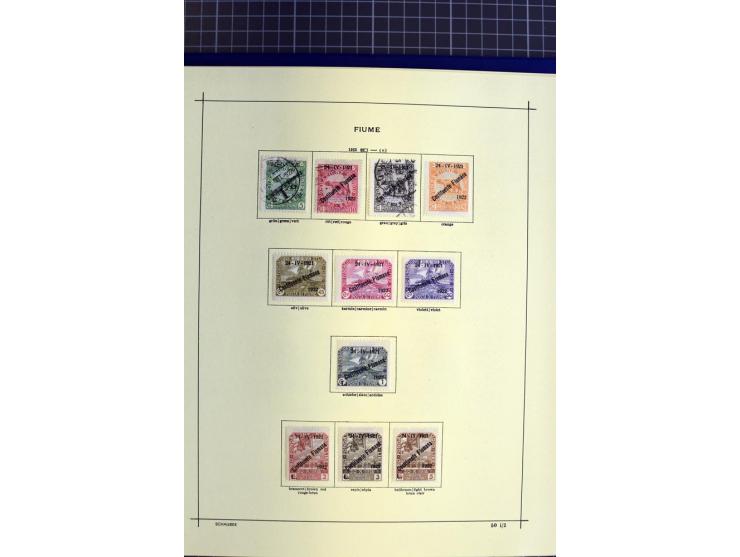 1841-1944, ungebrauchte und gestempelte Sammlung mit vielen guten Werten und Sätzen in 3 Alben
