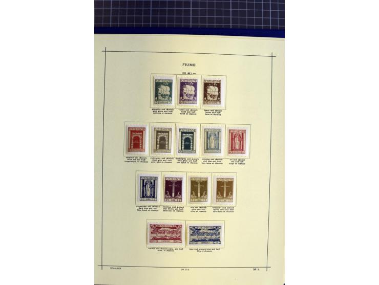 1841-1944, ungebrauchte und gestempelte Sammlung mit vielen guten Werten und Sätzen in 3 Alben