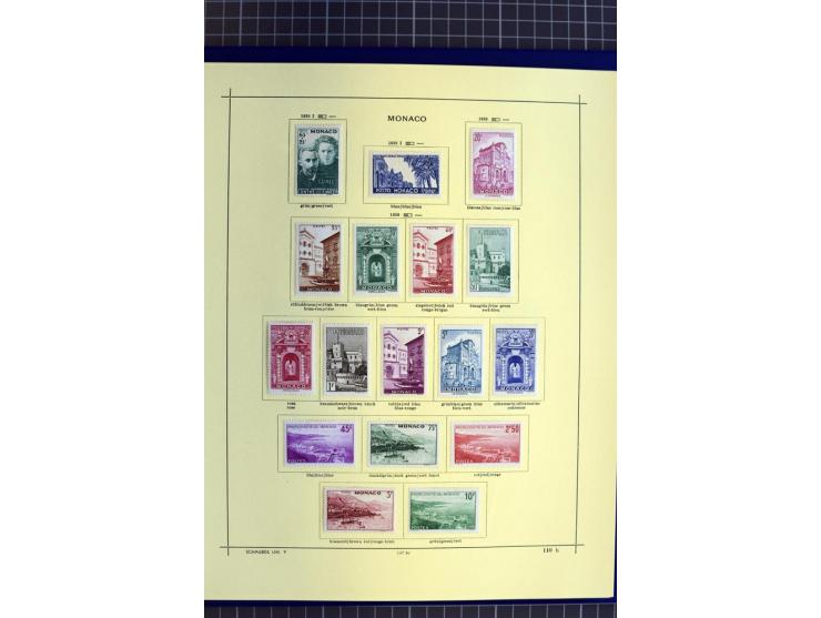 1841-1944, ungebrauchte und gestempelte Sammlung mit vielen guten Werten und Sätzen in 3 Alben