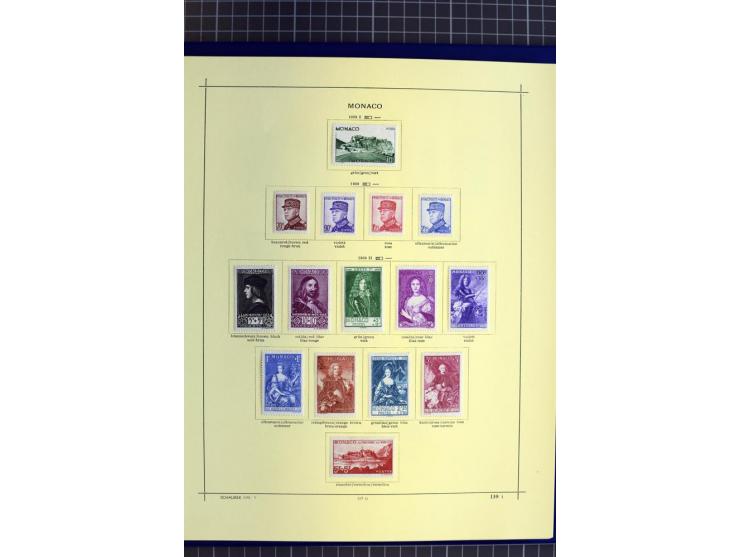 1841-1944, ungebrauchte und gestempelte Sammlung mit vielen guten Werten und Sätzen in 3 Alben