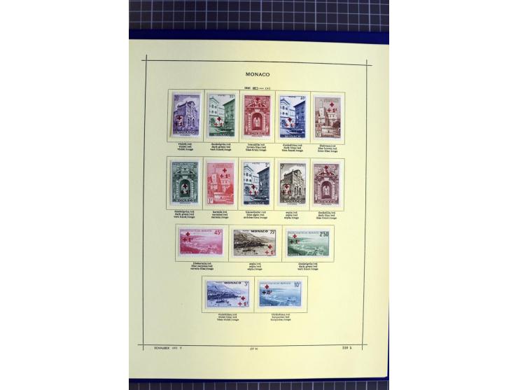 1841-1944, ungebrauchte und gestempelte Sammlung mit vielen guten Werten und Sätzen in 3 Alben