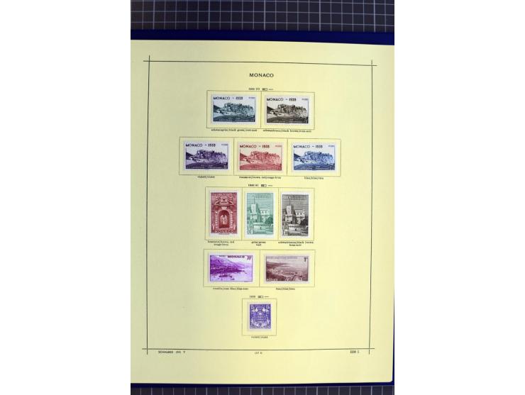 1841-1944, ungebrauchte und gestempelte Sammlung mit vielen guten Werten und Sätzen in 3 Alben