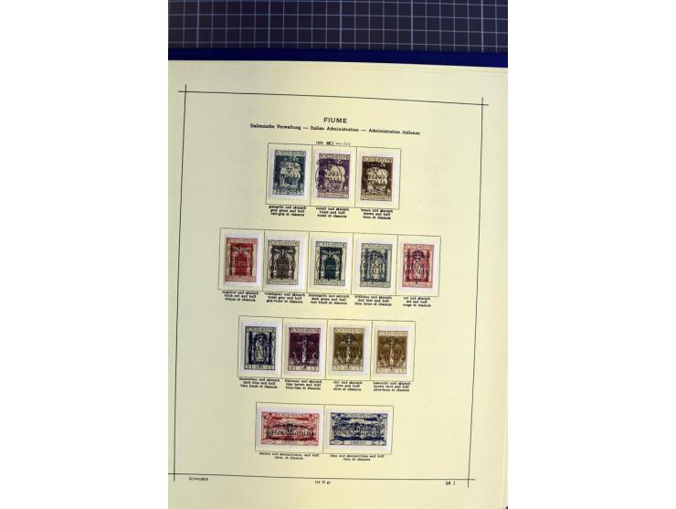 1841-1944, ungebrauchte und gestempelte Sammlung mit vielen guten Werten und Sätzen in 3 Alben