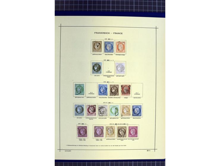 1841-1944, ungebrauchte und gestempelte Sammlung mit vielen guten Werten und Sätzen in 3 Alben
