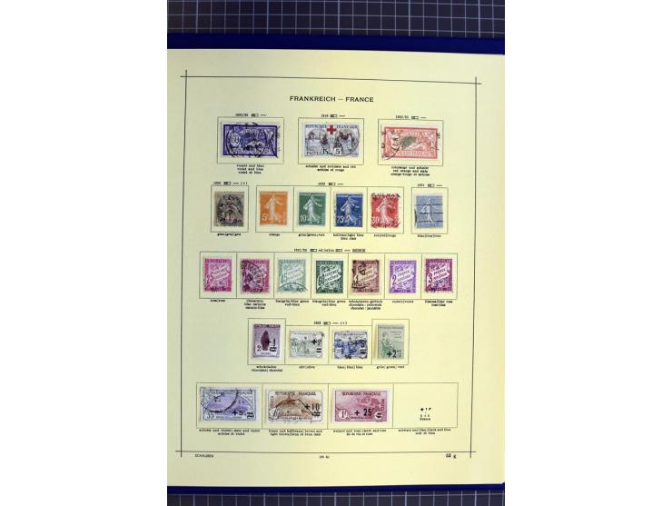 1841-1944, ungebrauchte und gestempelte Sammlung mit vielen guten Werten und Sätzen in 3 Alben